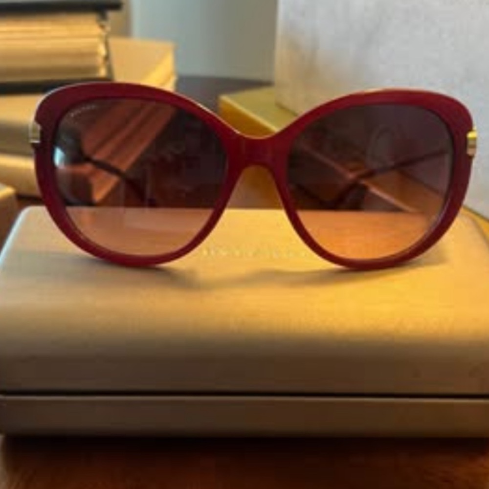 Elegant Red Sunglasses / SOLD